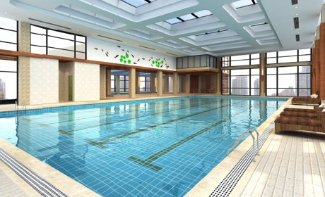 泳池館